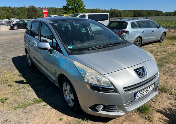 Peugeot 5008 cena 9999 przebieg: 173947, rok produkcji 2012 z Więcbork małe 154